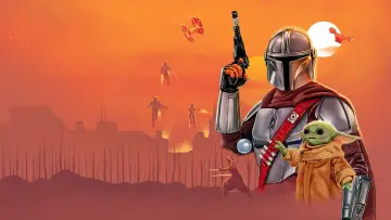 Zasłona к сериалу "The Mandalorian" #1281780