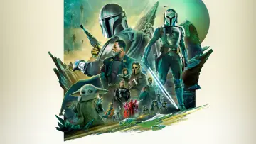 Zasłona к сериалу "The Mandalorian" #1281787
