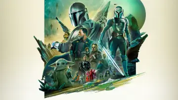Zasłona к сериалу "The Mandalorian" #1281796