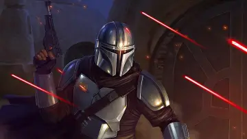 Zasłona к сериалу "The Mandalorian" #1281817