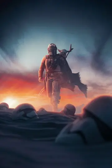 Plakat к сериалу "The Mandalorian" #1281897