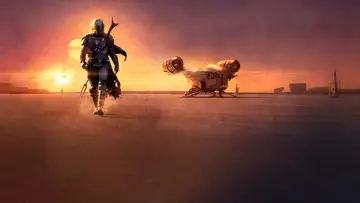 Zasłona do serialu "The Mandalorian" #1816017