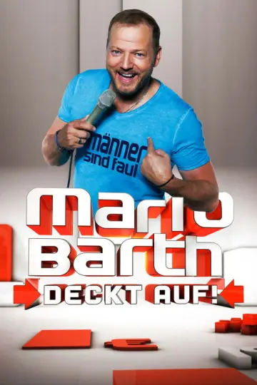 Mario Barth deckt auf plakat