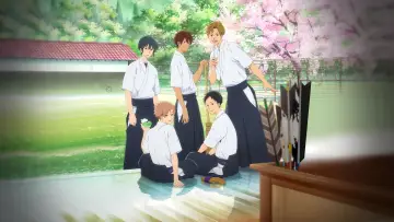 Zasłona к сериалу "Tsurune: Kazemai Koukou Kyuudoubu" #1411113