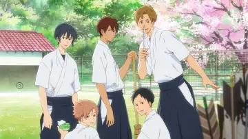 Zasłona к сериалу "Tsurune: Kazemai Koukou Kyuudoubu" #1411114