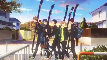 Zasłona к сериалу "Tsurune: Kazemai Koukou Kyuudoubu" #1411115