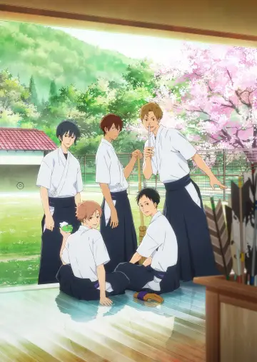 Plakat к сериалу "Tsurune: Kazemai Koukou Kyuudoubu" #1411125