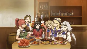 Zasłona do serialu "荒野のコトブキ飛行隊" #1541983