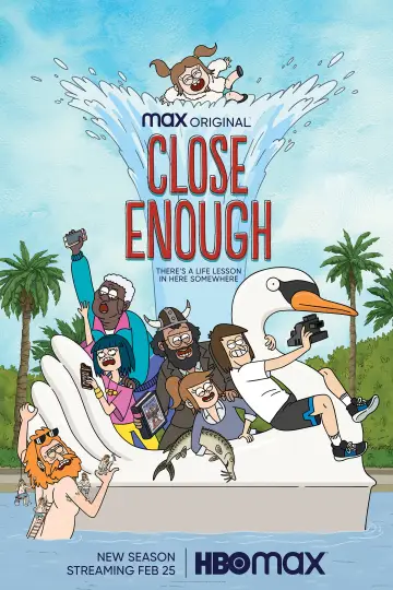 Plakat к сериалу "Close Enough" #1387717
