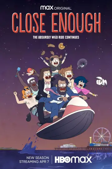 Plakat к сериалу "Close Enough" #1387718