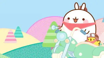 Zasłona к сериалу "Molang" #1362069