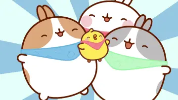 Zasłona к сериалу "Molang" #1362071