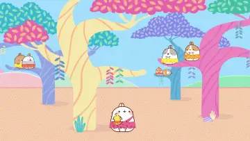 Zasłona к сериалу "Molang" #1362074