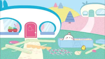 Zasłona к сериалу "Molang" #1362075
