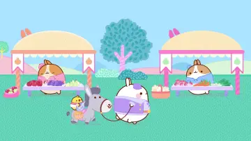 Zasłona к сериалу "Molang" #1362076