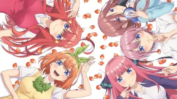 Zasłona к сериалу "Gotoubun no Hanayome" #1372154
