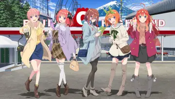Zasłona к сериалу "Gotoubun no Hanayome" #1372155