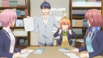 Zasłona к сериалу "Gotoubun no Hanayome" #1372158