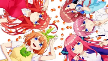 Zasłona к сериалу "Gotoubun no Hanayome" #1372159