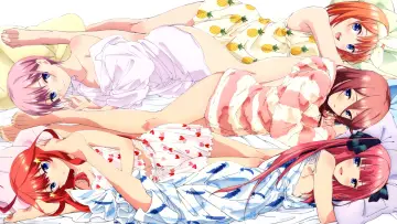 Zasłona к сериалу "Gotoubun no Hanayome" #1372164