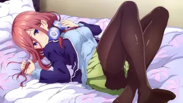 Zasłona к сериалу "Gotoubun no Hanayome" #1372170