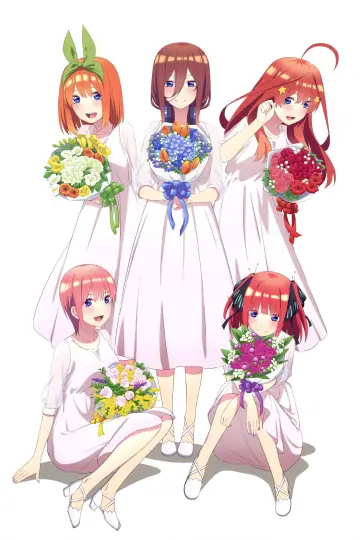 Plakat к сериалу "Gotoubun no Hanayome" #1372207