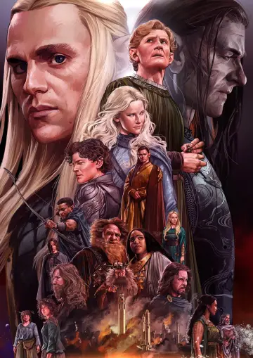 Plakat к сериалу "Władca Pierścieni: Pierścienie Władzy" #1254776
