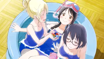 Zasłona к сериалу "Asobi Asobase" #1444971