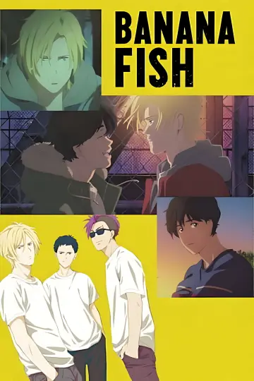 Plakat к сериалу "Banana Fish" #1384647