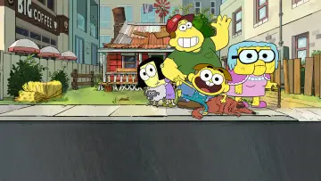Zasłona к сериалу "Greenowie w Wielkim Mieście" #1304265