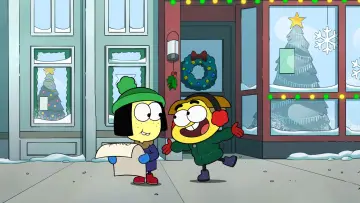 Zasłona к сериалу "Greenowie w Wielkim Mieście" #1304276