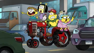 Zasłona к сериалу "Greenowie w Wielkim Mieście" #1304280
