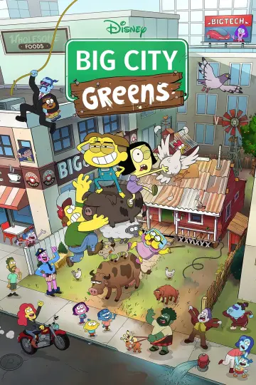 Plakat к сериалу "Greenowie w Wielkim Mieście" #1304285