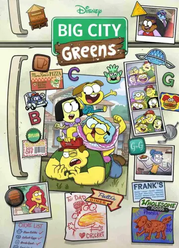 Plakat к сериалу "Greenowie w Wielkim Mieście" #1304292