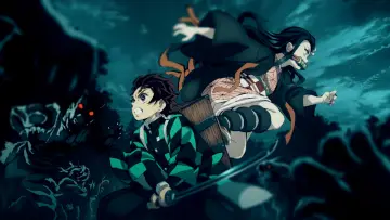 Zasłona к сериалу "Miecz zabójcy demonów – Kimetsu no Yaiba" #1363296