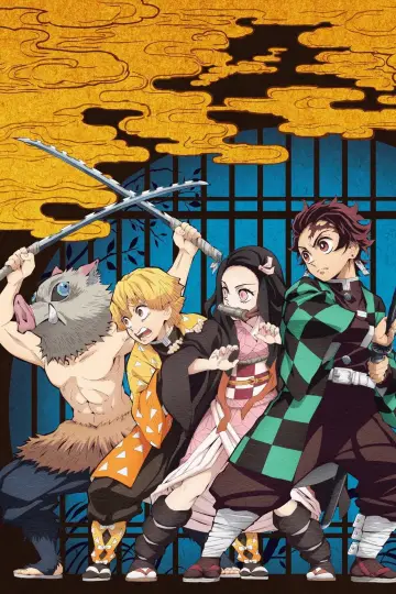 Plakat к сериалу "Miecz zabójcy demonów – Kimetsu no Yaiba" #1363328