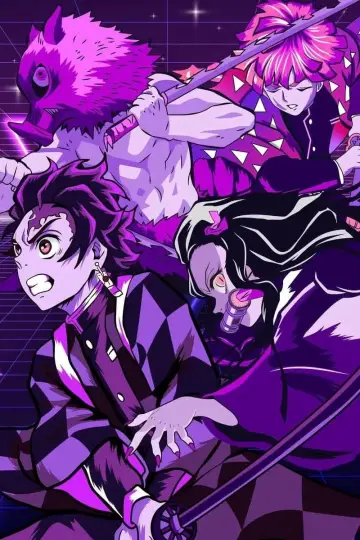 Plakat к сериалу "Miecz zabójcy demonów – Kimetsu no Yaiba" #1363329