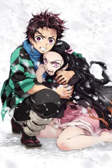 Plakat к сериалу "Miecz zabójcy demonów – Kimetsu no Yaiba" #1363332