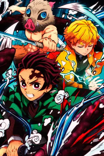Plakat к сериалу "Miecz zabójcy demonów – Kimetsu no Yaiba" #1363333