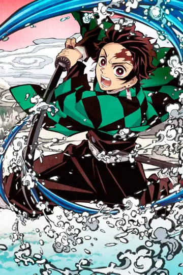 Plakat к сериалу "Miecz zabójcy demonów – Kimetsu no Yaiba" #1363334