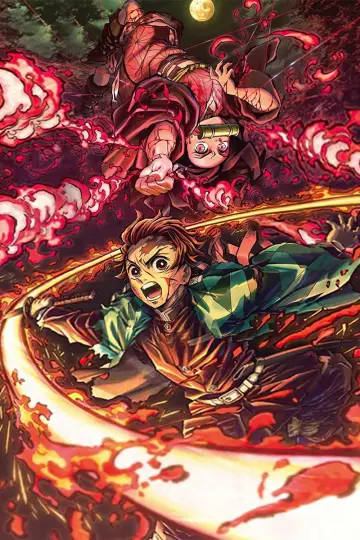 Plakat к сериалу "Miecz zabójcy demonów – Kimetsu no Yaiba" #1363335
