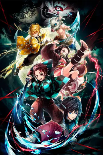Plakat к сериалу "Miecz zabójcy demonów – Kimetsu no Yaiba" #1363337