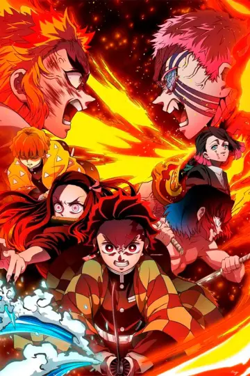 Plakat к сериалу "Miecz zabójcy demonów – Kimetsu no Yaiba" #1363340