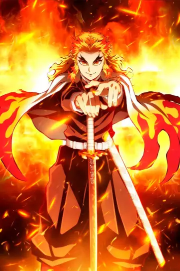 Plakat к сериалу "Miecz zabójcy demonów – Kimetsu no Yaiba" #1363341