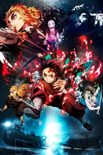 Plakat к сериалу "Miecz zabójcy demonów – Kimetsu no Yaiba" #1363343