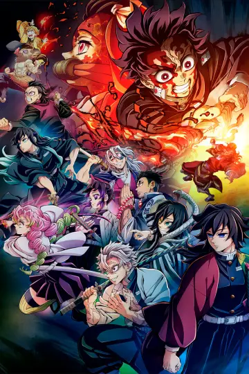Plakat к сериалу "Miecz zabójcy demonów – Kimetsu no Yaiba" #1363346