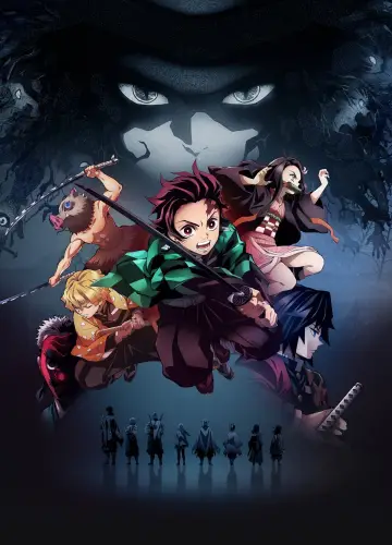 Plakat к сериалу "Miecz zabójcy demonów – Kimetsu no Yaiba" #1363362