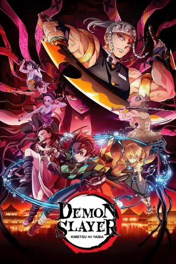 Plakat к сериалу "Miecz zabójcy demonów – Kimetsu no Yaiba" #1363388