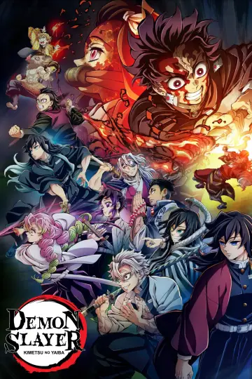Plakat к сериалу "Miecz zabójcy demonów – Kimetsu no Yaiba" #1363393
