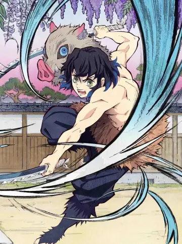 Plakat к сериалу "Miecz zabójcy demonów – Kimetsu no Yaiba" #1363397